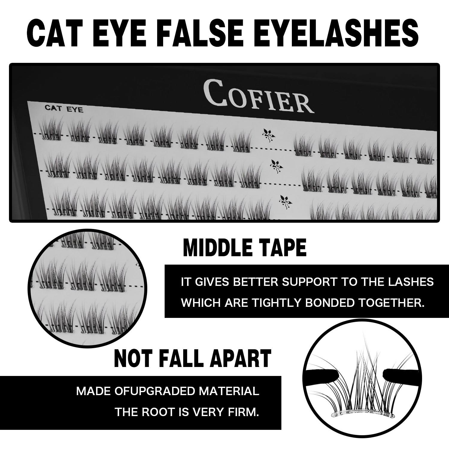 免膠睫毛 Short Cat Eye【純慾小貓】
